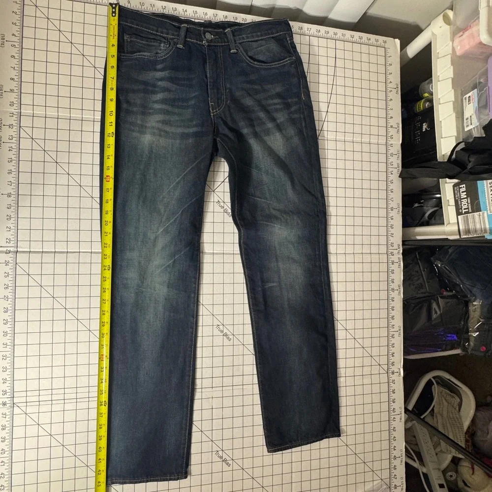 Levi's 541 Athletic Fit Mens Jeans W34 L34 Dark Wash Denim‎ Casual Everyday